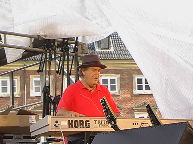 Thomas Koppel ved Stop Bush-koncert 2005